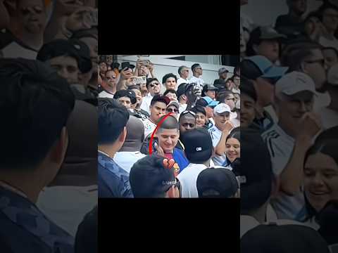 Real Madrid Fans Made Barcelona Fan To Wear Real Madrid Jersey☠️❤️🩹 #shorts #viral #funny #trending