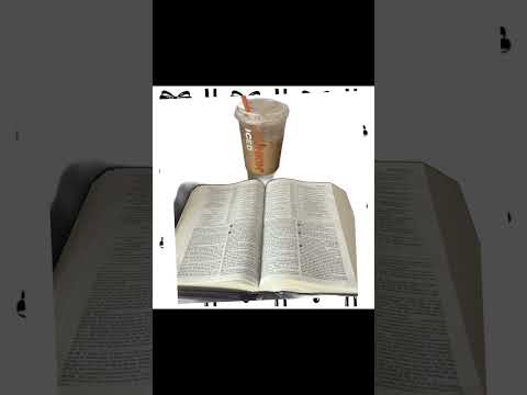 I love having coffee while reading the Bible😊❤️#christianmusic #bible #psalm139 #coffee #icedcoffee