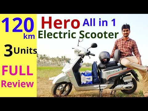2021 Hero All in One Electric Scooter NYX HX Review