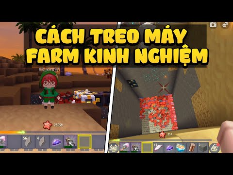Cách làm máy farm kinh nghiệm tự động trong sinh tồn Mini World