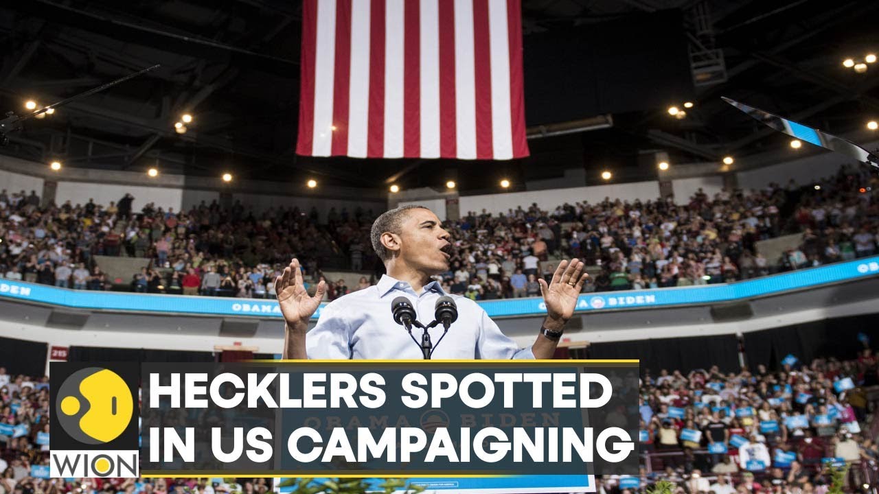 US Midterms: Former President Obama tackles heckler with sarcasm | Latest News | WION