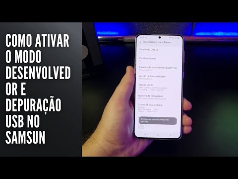 Como Ativar o Modo DESENVOLVEDOR e Depuração USB no Samsung