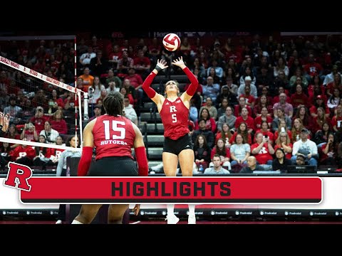 Senior Highlights: Rutgers S Alyssa Nayar | Rutgers Volleyball