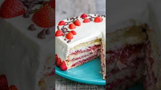 Bakery-Style Strawberry Cake at Home