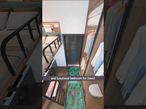 A Tiny Room with Big Style |  Ultimate DIY Renovation #shorts