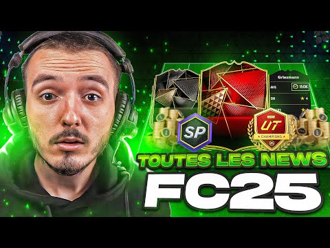 Les DERNIÈRES NOUVEAUTÉS à NE PAS RATER sur FC 25 ( fut champions, rivals... )