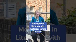A mini masterclass in metonymy with Professor Sandie Byrne. 📚 #EnglishLiterature