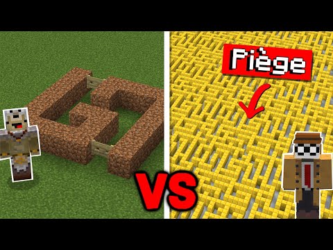 Celui qui Construit le meilleur Labyrinthe PIÉGÉ GAGNE