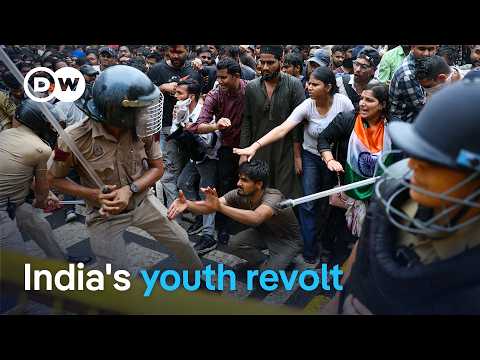 'Cockroach Movement' protests pile pressure on India's government | DW News