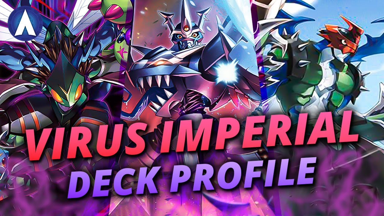 100% OTK! Virus Imperialdramon Red Purple Deck Profile & Combo Guide | Digimon Card Game BT18 & BT19