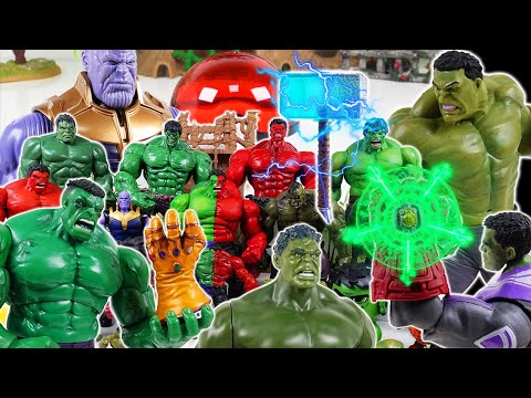 Marvel Hulk Smash! Hulk toys Collection videos | Replay | Avengers | Charles Hero Movie