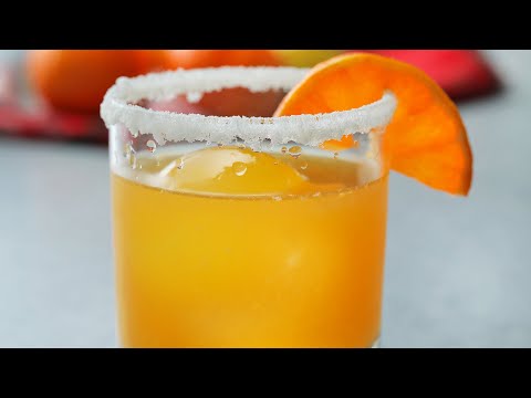 Tangerine Whiskey Sour // Presented by LG USA