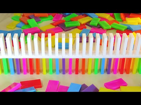 30 Minutes of Dominoes to Fall Asleep To | No Music | Satisfying ASMR