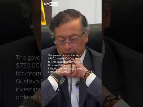 Colombian presidential candidate shot at rally