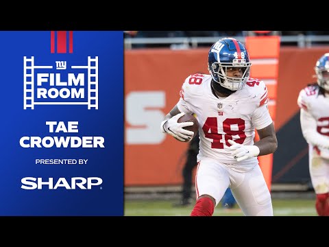 Film Room: Tae Crowder's Awareness | New York Giants video clip