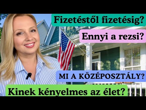 ENNYI A HAVI KIADÁS! MI MARAD? FIZETÉSTŐL FIZETÉSIG ÉLNEK? CSALÁDI BÜDZSÉ AMERIKÁBAN!