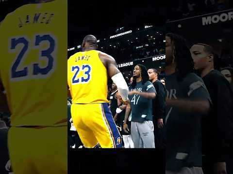 LeBron ruined Ja Morant's poster 😭