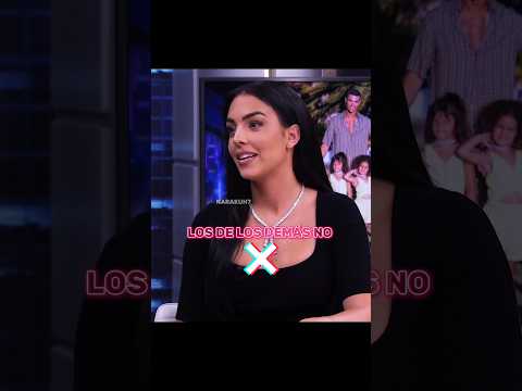 Georgina y su genial respuesta 😂👏