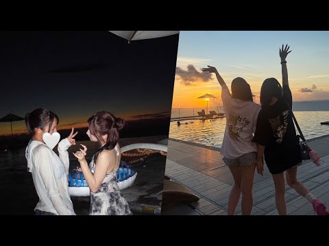 【沖縄】みなみと従姉妹のりな。