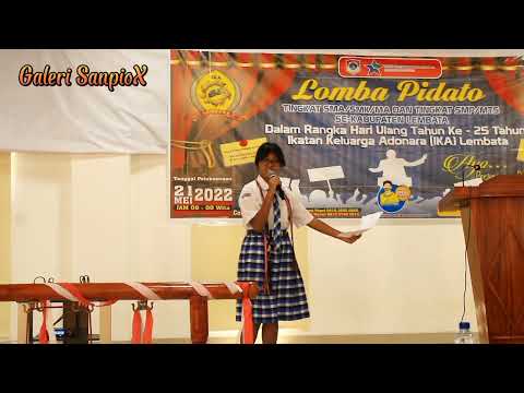 LOMBA PIDATO BAHASA INGGRIS