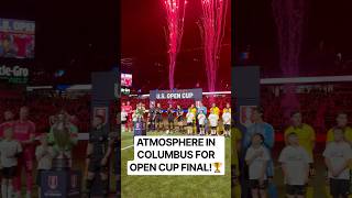SCENES😤 in Columbus for Open Cup Final!🏆