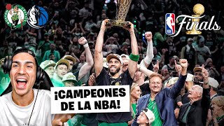 ¡LOS CELTICS son CAMPEONES DE LA NBA!🏆 ¿El fin del PELOTAS?😪