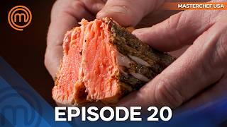 Cook SERVES RAW Salmon And Gets INSTANTLY ELIMINATED | MasterChef USA Season 10