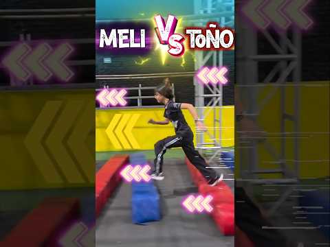 Bad technique pero ganó la carrera de obstáculos #increíble #obstaclecourse #shorts