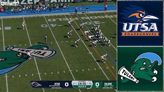 Tulane vs UTSA Roadrunners| Week 8 Simulation | CFB 27 PS5 Gameplay