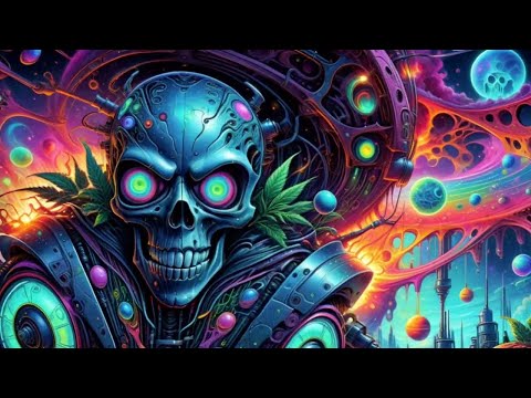 Psychedelic Trance - Andromeda Psytrance mix 2024 (AI Graphic Visuals)