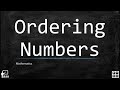 Ordering Numbers: Increasing and Decreasing