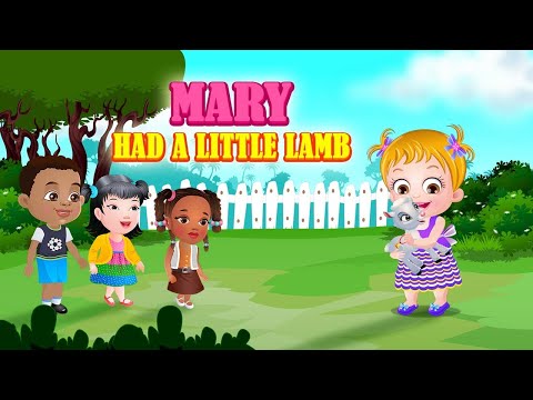 Mary Had a Little Lamb | Classic Nursery Rhyme Sing‑Along | Animated Fun