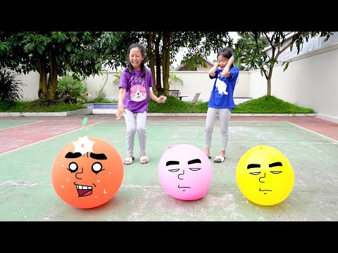Challenge Keysha & Sheena Meletuskan Balon Surprise