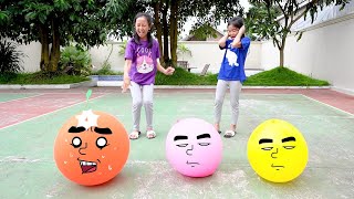 Challenge Keysha & Sheena Meletuskan Balon Surprise