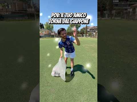 Certi viaggi ti migliorano... forse #videodivertenti #giappone#culturagiapponese  #calcio #comicità