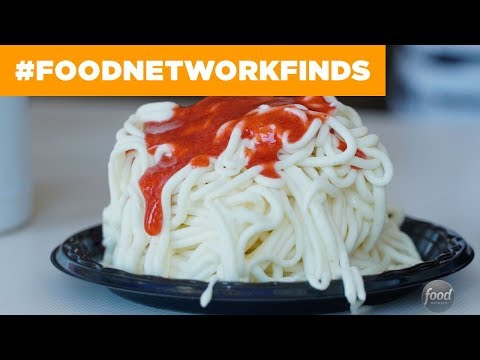 Spaghetti Gelato at Gelato and Angels | Food Network