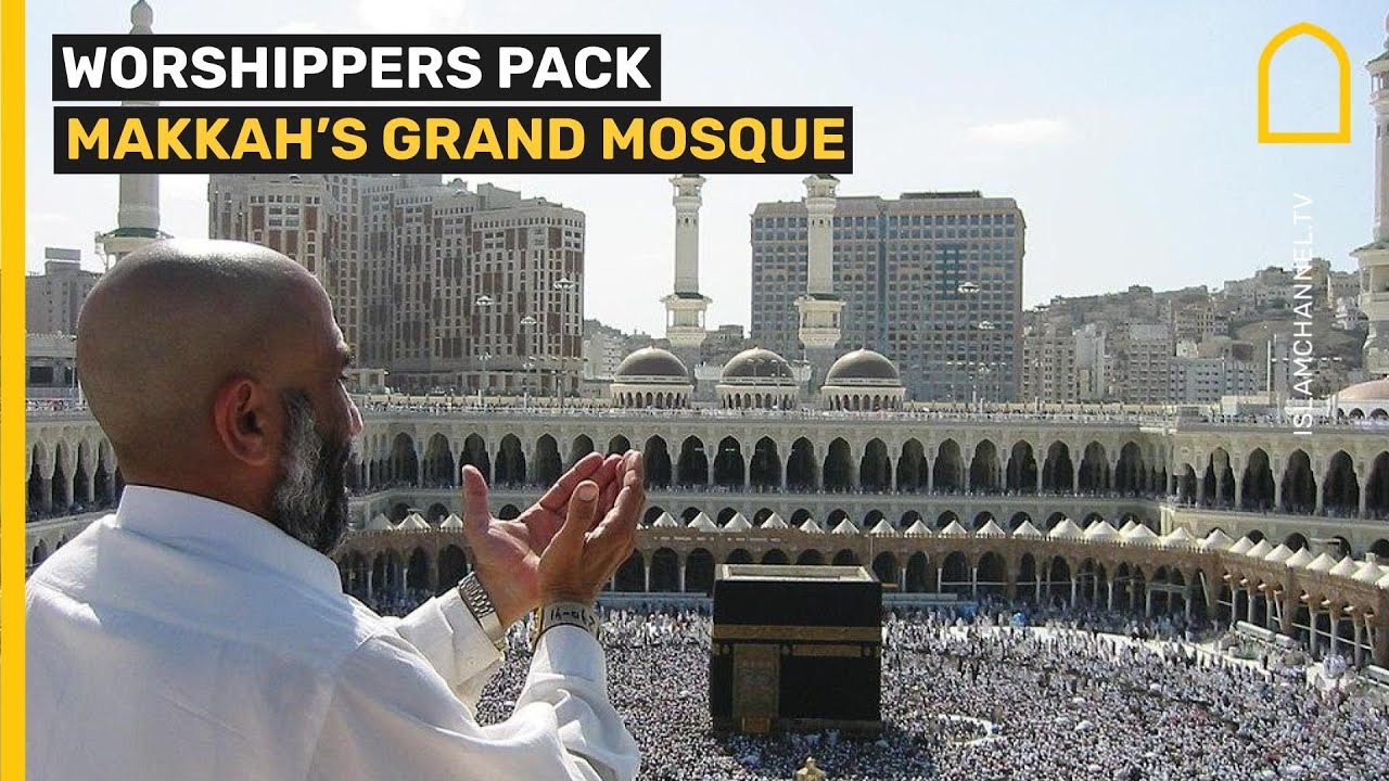 Worshippers Pack Makkah’s Grand Mosque (Masjid al-Haram) | Hajj 2022