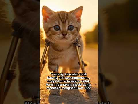 Terharu meow 😭 #cat #catshorts #catvideos #kitten #cats #catlovers #catlife