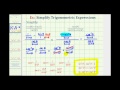 Simplifying Trigonometric Expressions