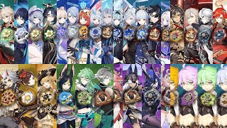 All 5 Star Characters Solo Their Own Artifact Domain