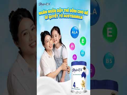 Austramilk – Dinh dưỡng chuẩn Úc giúp bé cao khỏe, trí tuệ và cân bằng hormone!