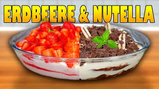 2 Tiramisu Rezepte in 1 Stunde: Erdbeere & Nutella