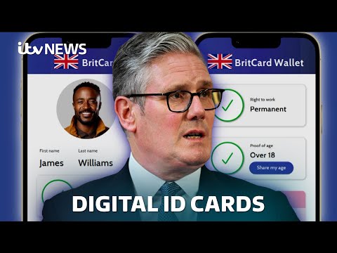 Starmer set to announce compulsory identity cards - Watch ITV News At Ten LIVE