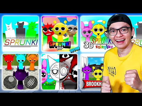 WADIDAW!! Game SPRUNKI Terbaik Versi Roblox? 🗿🔥🗿 || Incredibox Sprunki Indonesia