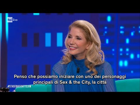 L'intervista a Candace Bushnell - Stasera c'è Cattelan su Rai2 del 20/02/2024