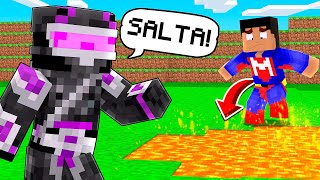 DICIENDO SÍ A TODO LO QUE DIGA MI AMIGO DURANTE 24 HORAS EN MINECRAFT TROLL 😱