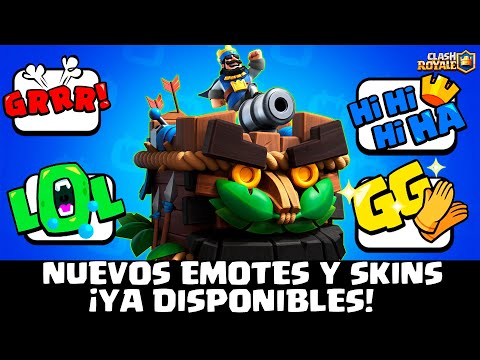 ¡NUEVOS EMOTES DISPONIBLES con ID REWARDS! Noticias Clash Royale Season 66