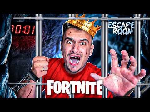 🚨 DESAFIO ÉPICO!  O ESCAPE ROOM IMPOSSÍVEL DO FORTNITE!