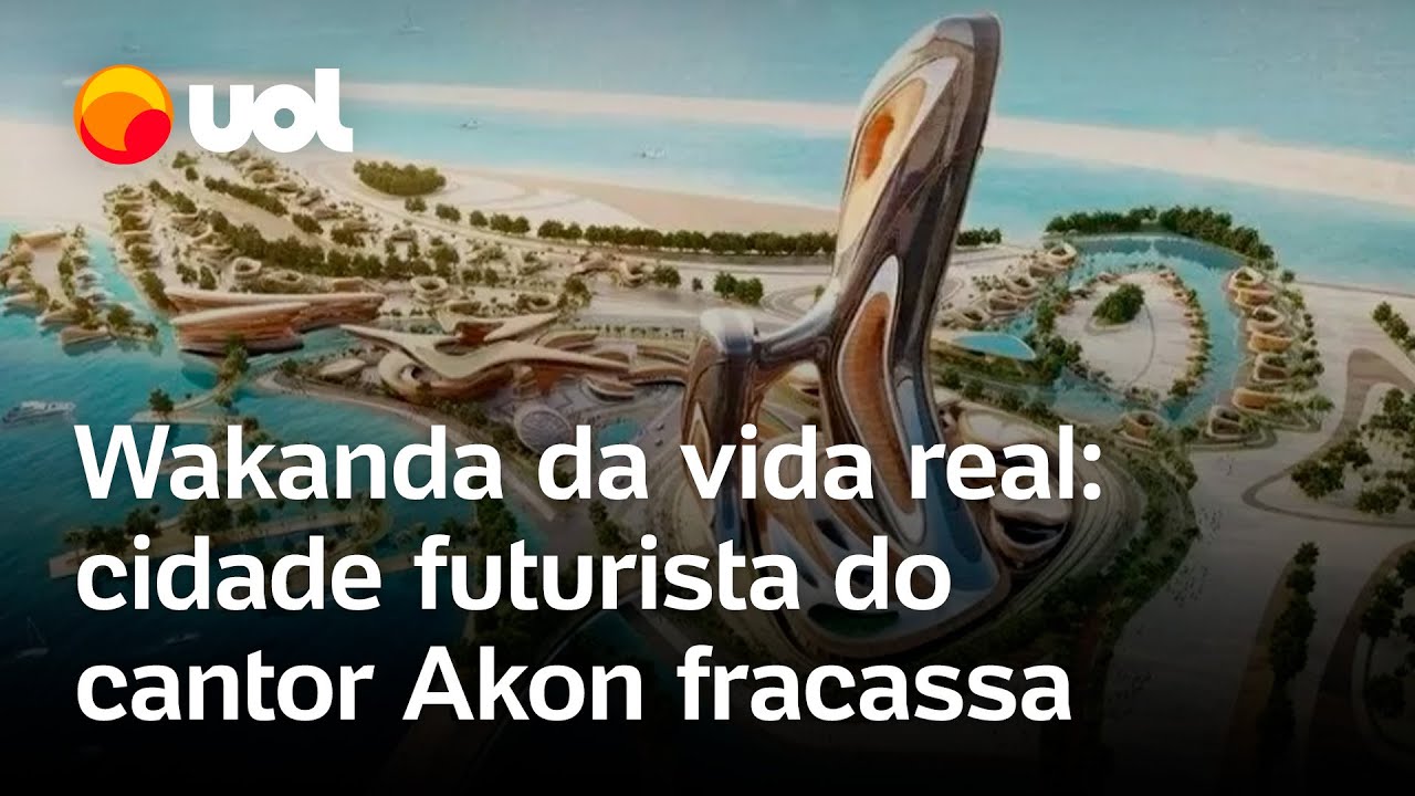 Akon City cantor quis construir uma Wakanda real por 6 bilhões de dólares e tudo deu errado vídeo
