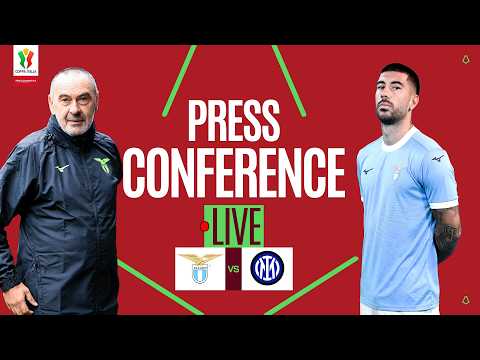 🔴 LIVE | Lazio Press Conference | LAZIO-INTER | Coppa Italia Frecciarossa 2025/26
